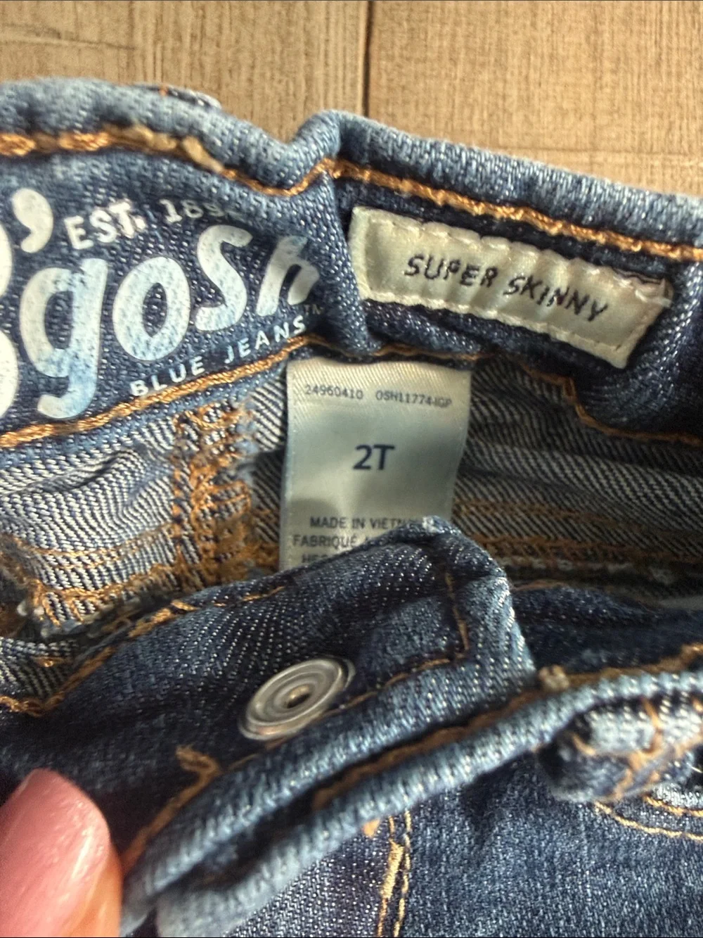 OshKosh B'gosh Kids Denim Jeans - Multiple Blue Washes